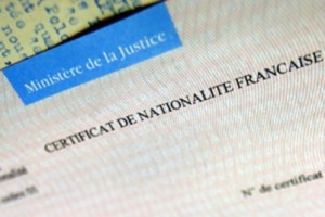 Certificat de nationalite francaise